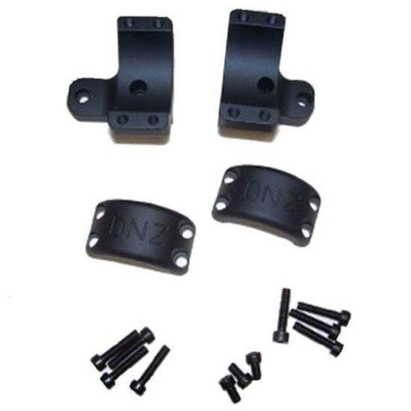 DNZ Hunt Masters 2-Piece Scope Mount 4 Screws - Thompson Center Venture LA/SA 4 Screws 1" Low Black - Precision Shot Firearms