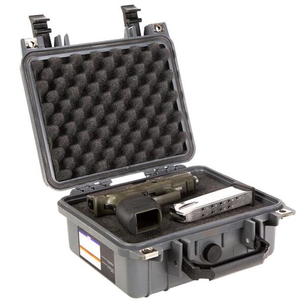 Surelock Safe Renegade Gray Waterproof Case - 8" - Precision Shot Firearms