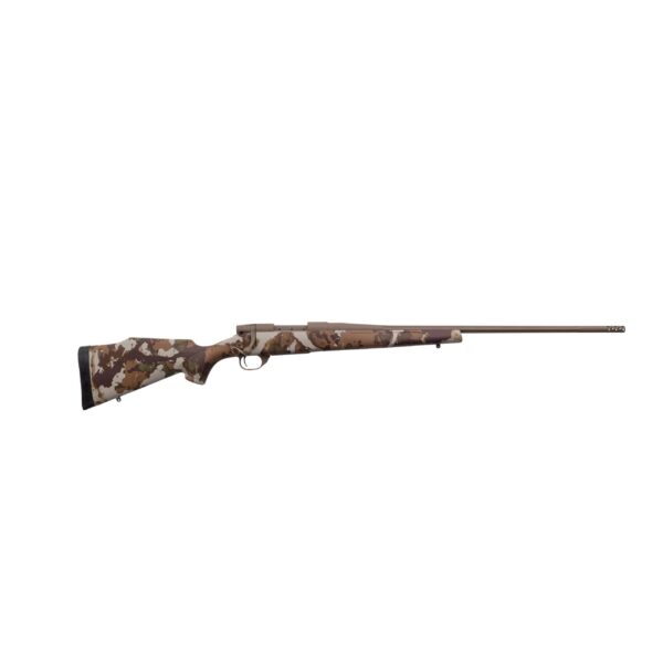 Weatherby Vanguard First Lite Rifle 6.5 Creedmoor 4rd Capacity 26" Fluted Flat Dark Earth Cerakote Barrel Fusion Camo Stock - Precision Shot Firearms