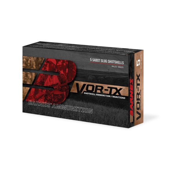 Barnes VOR-TX Shotshells 12ga 3" 437gr 1550 Slug 5/ct - Precision Shot Firearms