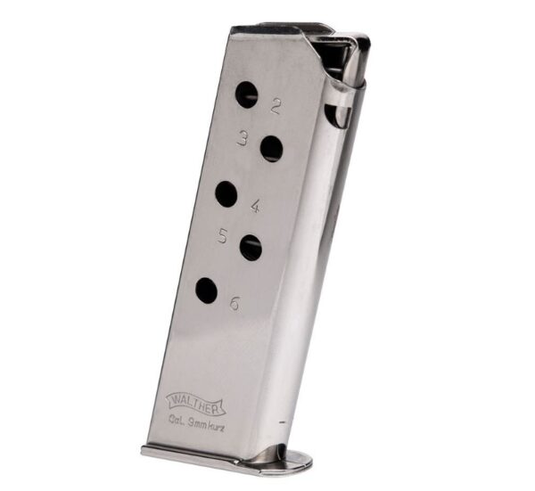 MAG PPK/S 32ACP 8RD NICKEL, 5136818
