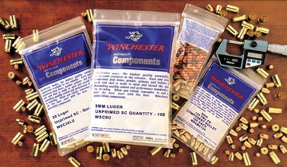 Winchester Unprimed Brass Handgun Cartridge Cases 100/ct .357 Mag - Precision Shot Firearms