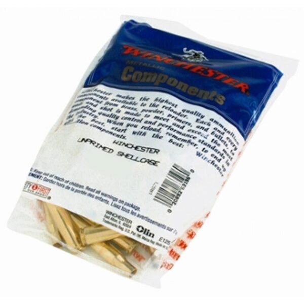Winchester Unprimed Brass Handgun Cartridge Cases 100/ct 9mm Luger - Precision Shot Firearms