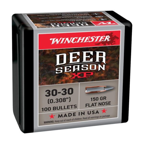 Winchester Deer Season XP Rifle Bullets 30-30 WIN 150 gr 100/ct - Precision Shot Firearms