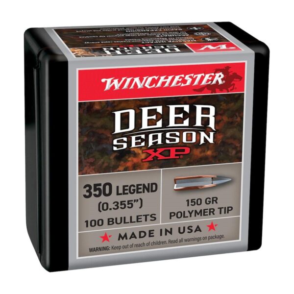 Winchester Deer Season XP Rifle Bullets 350 LEGEND 150 gr 100/ct - Precision Shot Firearms