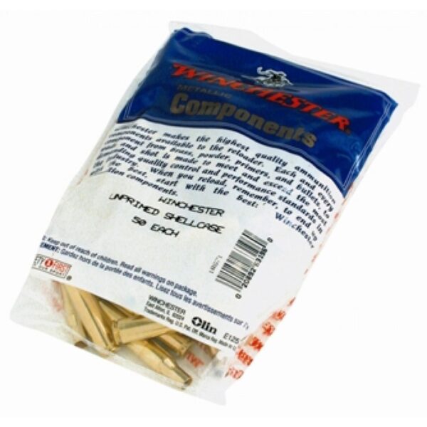Winchester Unprimed Brass Rifle Cartridge Cases 50/ct .25 WSSM - Precision Shot Firearms