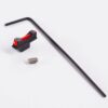 Wilson Combat Front Sight for Colt 2020 Python/Anaconda Red Fiber Optic .180" - Precision Shot Firearms