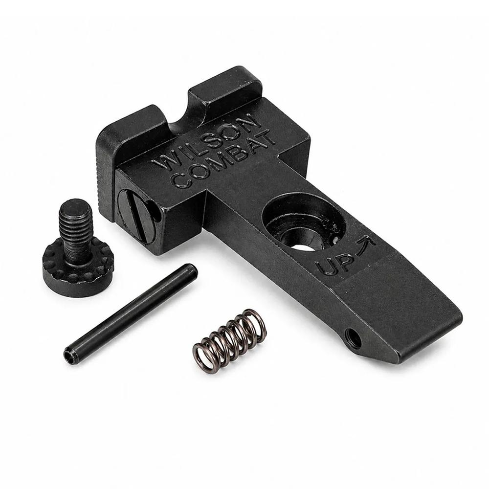 Wilson Combat Ruger GP100 Serrated Blade Handgun Sight Rear Black - Precision Shot Firearms