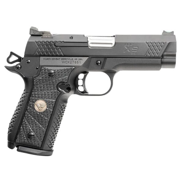 Wilson Combat EDC X9 2.0 Handgun 9mm Luger 15rd Magazine(2) 4" Barrel Non-Lightrail Armor-Tuff Slide Anodize Frame - Precision Shot Firearms