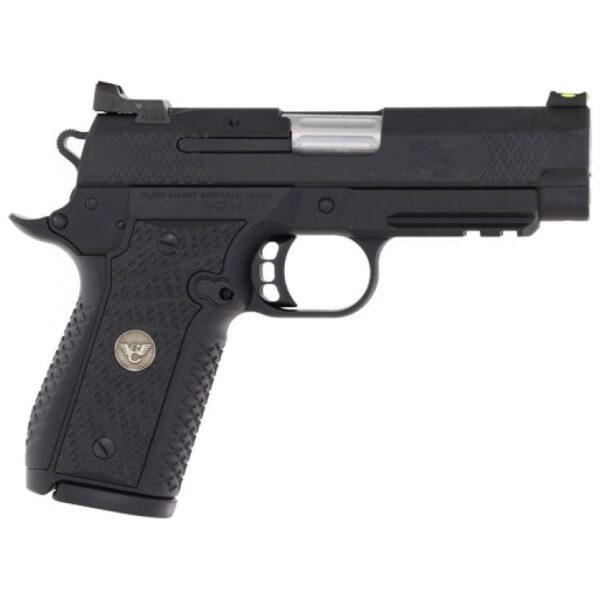 Wilson Combat EDC X9 2.0 Handgun 9mm Luger 15rd Magazine(2) 4" Barrel Lightrail Armor-Tuff Slide Anodize Frame - Precision Shot Firearms
