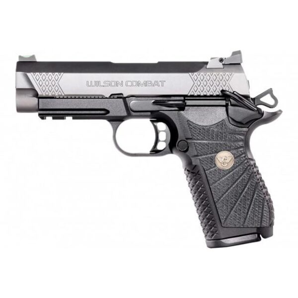 Wilson Combat EDC X9 2.0 Handgun 9mm Luger 15rd Magazine(2) 4" Barrel Lightrail Armor-Tuff Slide Ambi Safety Anodize Frame - Precision Shot Firearms