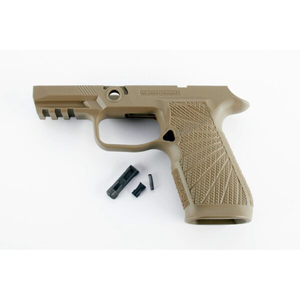 Wilson Combat Grip Module Carry II for Sig Sauer P320 No Manual Safety - Tan - Precision Shot Firearms