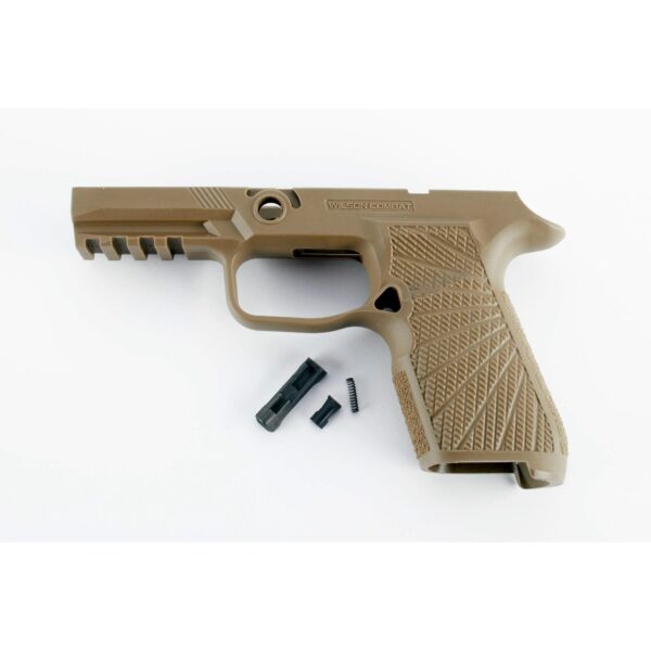 Wilson Combat Grip Module for Sig Sauer P320 Compact No Manual Safety Tan - Precision Shot Firearms