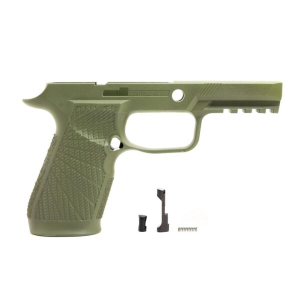 Wilson Combat Grip Module for Sig P320 Carry No Manual Safety Green - Precision Shot Firearms
