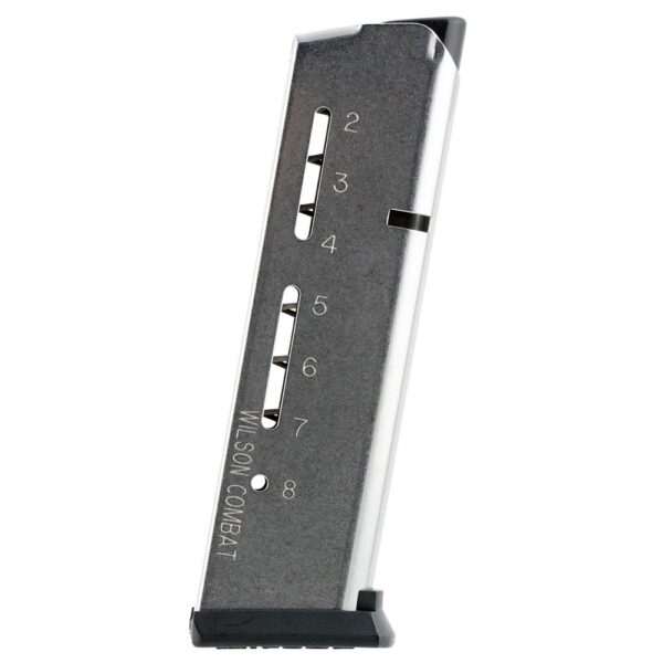 Wilson Combat Series 47 for 1911 Handgun Magazine .45 Elite Tactical - ETM Base Pad 8/rd - Precision Shot Firearms