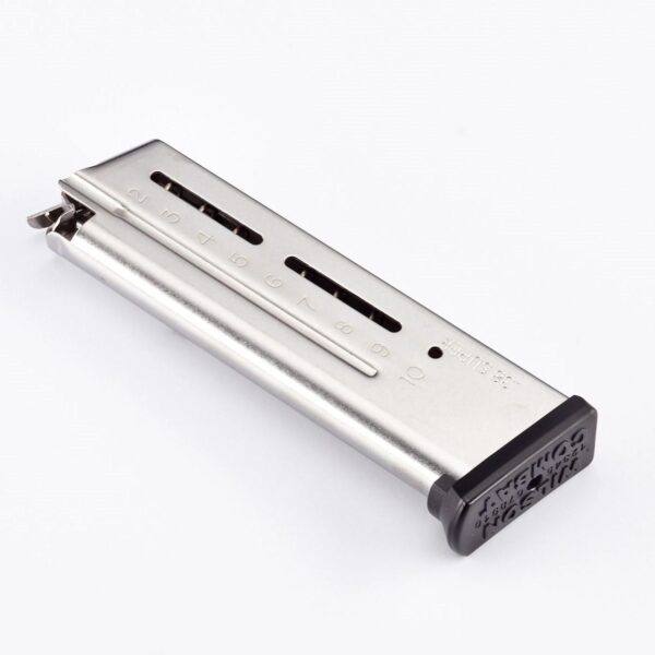 Wilson Combat 1911 Elite Tactical Handgun Magazine .38 Super 10/rd ETM Base Pad Mag - Precision Shot Firearms