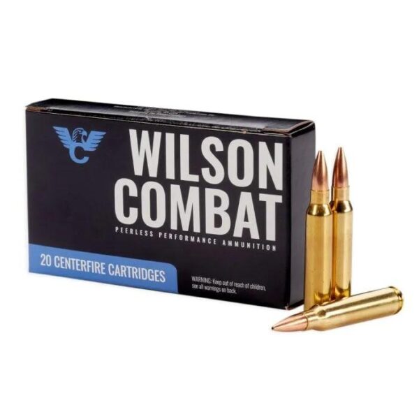 Wilson Combat Sierra MatchKing Rifle Ammunition .223 Rem 69gr HPBT 2700 fps 20/ct - Precision Shot Firearms