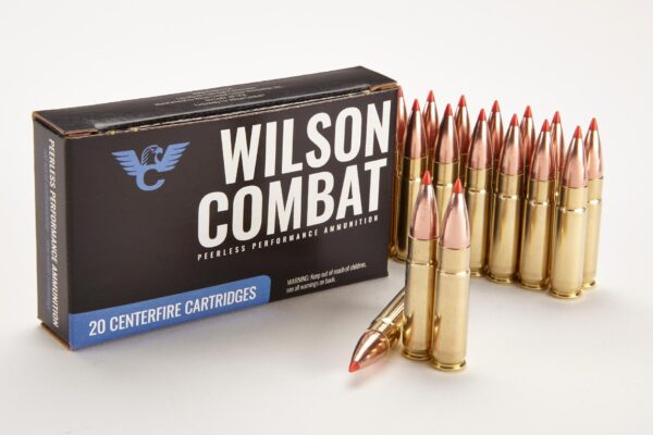 Wilson Combat Rifle Ammunition 300 Blackout | 110gr Hornady V-MAX 2350 FPS 20/Box - Precision Shot Firearms