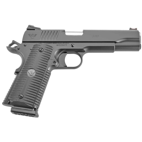Wilson Combat ACP Full Size Handgun.45 ACP 8rd Magazines (2) 5" Barrel Black Armor-Tuff - Precision Shot Firearms