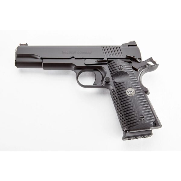 Wilson Combat ACP Full Size Handgun 9mm Luger 10rd Magazines (2) 5" Barrel Black Armor-Tuff - Precision Shot Firearms