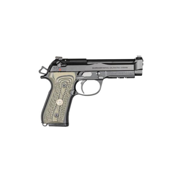 Wilson Combat Beretta 92G Brigadier Tactical Handgun 9mm Luger 15rd Magazines (2) 4.7" Barrel Black - Precision Shot Firearms