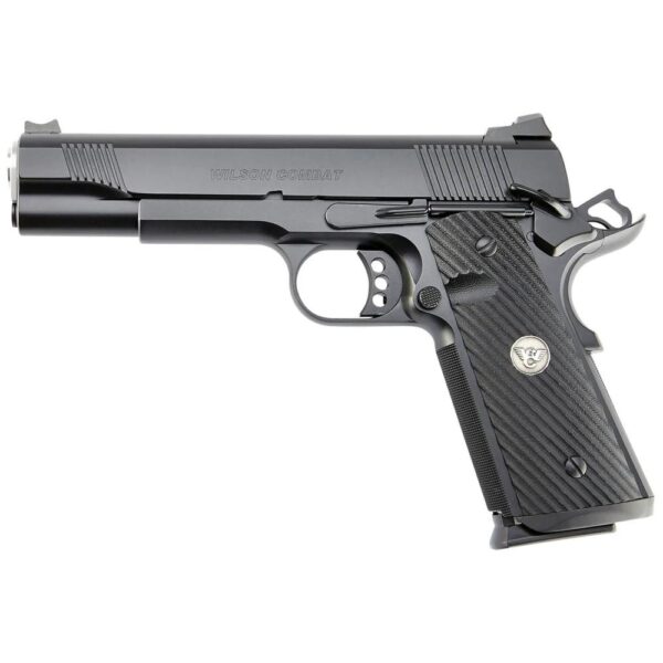 Wilson Combat CQB Elite Full Size Handgun .45 ACP 8rd Magazines (2) 5" Barrel Black Armor-Tuff Ambidextrous Safety - Precision Shot Firearms