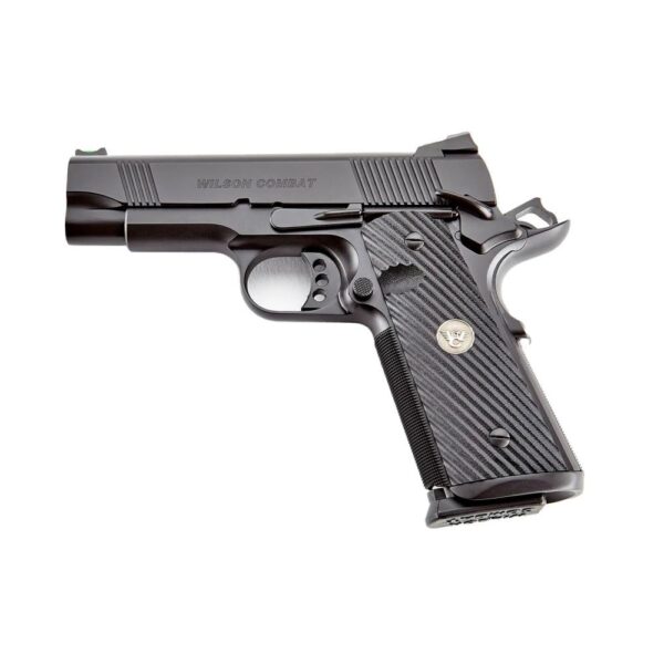 Wilson Combat CQB Elite Professional Handgun .45 ACP 8rd Magazines (2) 4" Barrel Black Armor-Tuff - Precision Shot Firearms