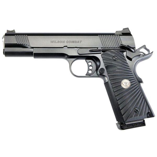 Wilson Combat 1911 CQB Full Size Handgun 9mm Luger 10rd Magazine 5" Barrel Black Armor Tuff - Precision Shot Firearms