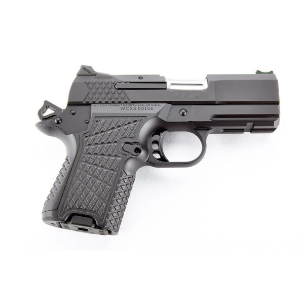 Wilson Combat SFX9 Double-Stack Sub-Compact Handgun 9mm Luger 10rd Magazines (2) 3.25" Barrel Black Lightrail Frame - Precision Shot Firearms