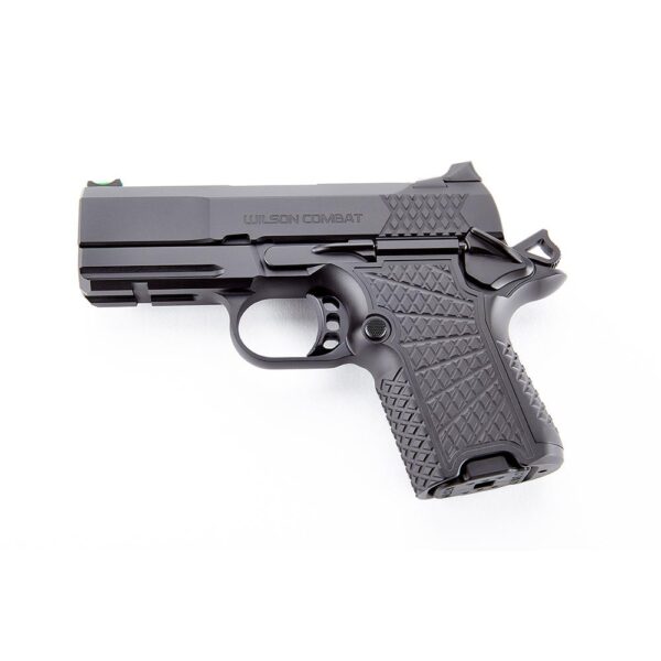 Wilson Combat SFX9 Double-Stack Sub-Compact Handgun 9mm Luger 10rd Magazines (2) 3.25" Barrel Black Lightrail Frame - Precision Shot Firearms
