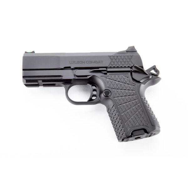 Wilson Combat SFX9 Double-Stack Sub-Compact Handgun 9mm Luger 10rd Magazines (2) 3.25" Barrel Black Lightrail Frame Ambidextrous Safety - Precision Shot Firearms