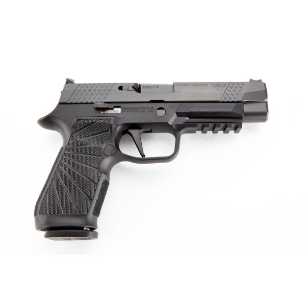 Wilson Combat/SIG P320 Full-Size Handgun 9mm Luger 17rd Magazines (2) 4.7" Barrel Black Grip Module - Precision Shot Firearms