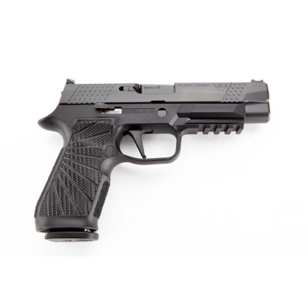 Wilson Combat/SIG P320 Full-Size Handgun 9mm Luger 17rd Magazines (2) 4.7" Barrel Black Grip Module Action Tune Straight Trigger - Precision Shot Firearms