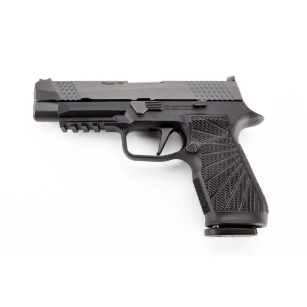 Wilson Combat/SIG P320 Full-Size Handgun 9mm Luger 17rd Magazines (2) 4.7" Barrel Black Grip Module Action Tune Straight Trigger - Precision Shot Firearms