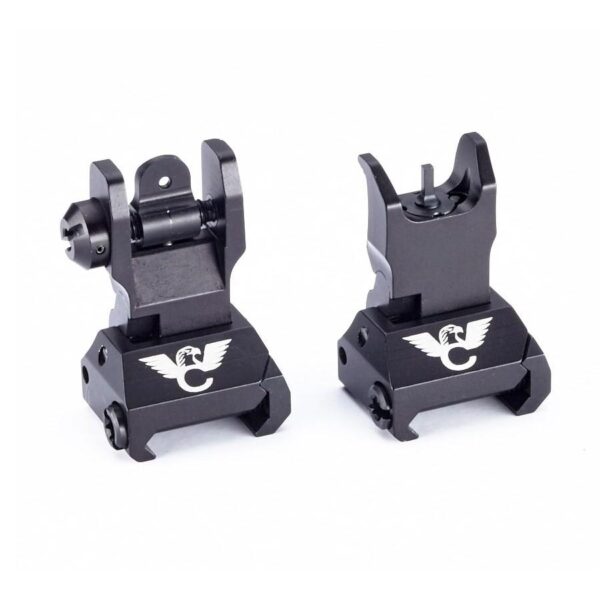 Wilson Combat AR Platform Sight Set Manual Deploy Picatinny Rail Mount - Precision Shot Firearms