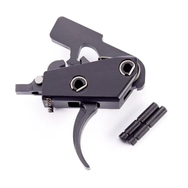 Wilson Combat AR Enhanced Trigger Unit Two Stage 4-4.5 lb Curved Black - Precision Shot Firearms