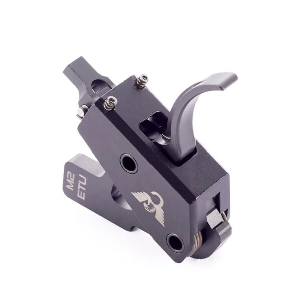 Wilson Combat AR Enhanced Trigger Unit Two Stage 4-4.5 lb Curved Black - Precision Shot Firearms