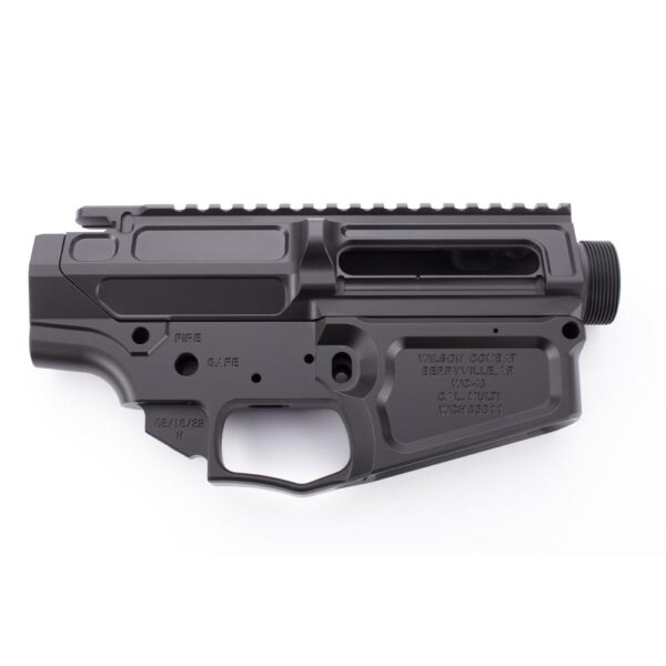 Wilson Combat AR-10 Receiver Set Lower/Upper Matched Set Billet with Lightweight Upper Black - Precision Shot Firearms