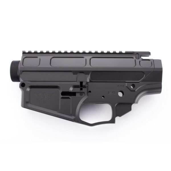 Wilson Combat AR-10 Receiver Set Lower/Upper Matched Set Billet with Lightweight Upper Black - Precision Shot Firearms