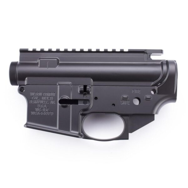 Wilson Combat AR-15 Receiver Set Lower/Upper Matched Set Forged Closed Triggerguard Black - Precision Shot Firearms