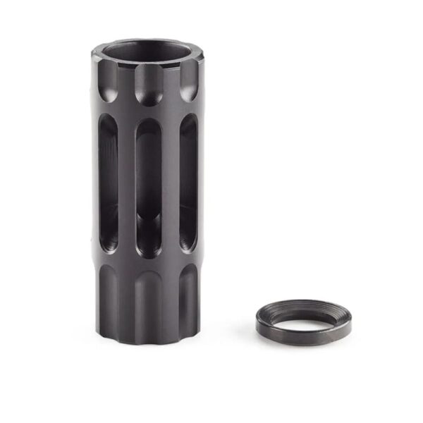 Wilson Combat Q-Comp Muzzle Brake 5.56 NATO 1/2x28 Thread Black - Precision Shot Firearms