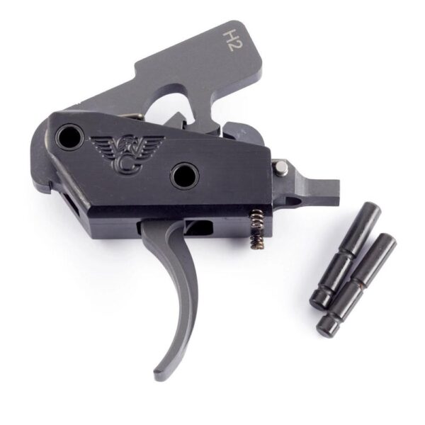 Wilson Combat Tactical Trigger Unit for AR Platform Two Stage Semi Auto Paul Howe Model 4.5-5 lb Black - Precision Shot Firearms
