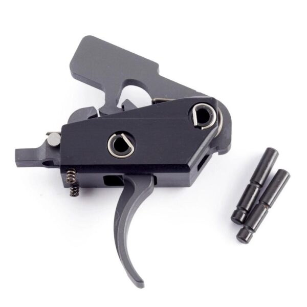 Wilson Combat Tactical Trigger Unit for AR Platform Two Stage Semi Auto Paul Howe Model 4.5-5 lb Black - Precision Shot Firearms