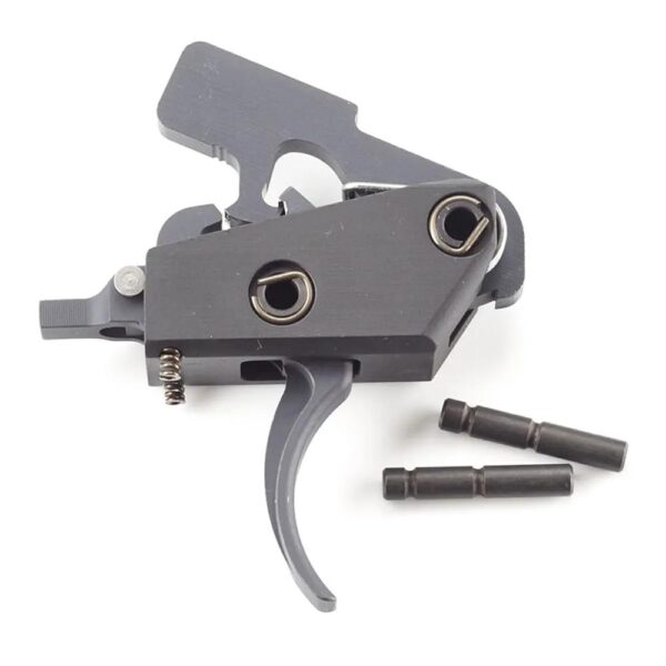 Wilson Combat AR Tactical Trigger Unit Two Stage 4-4.5 lb Curved Black - Precision Shot Firearms