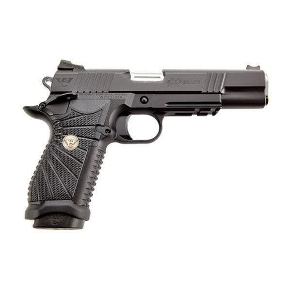 Wilson Combat eXperior Double-Stack Full-Size Handgun 9mm Luger 18rd Magazines (2) 5" Barrel Black Lightrail Frame Ambidextrous Safety - Precision Shot Firearms