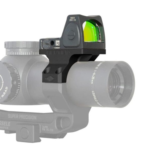 Reptilia ROF-90 Red Dot Mount for Trijicon RMR & SRO 34mm Black - Precision Shot Firearms