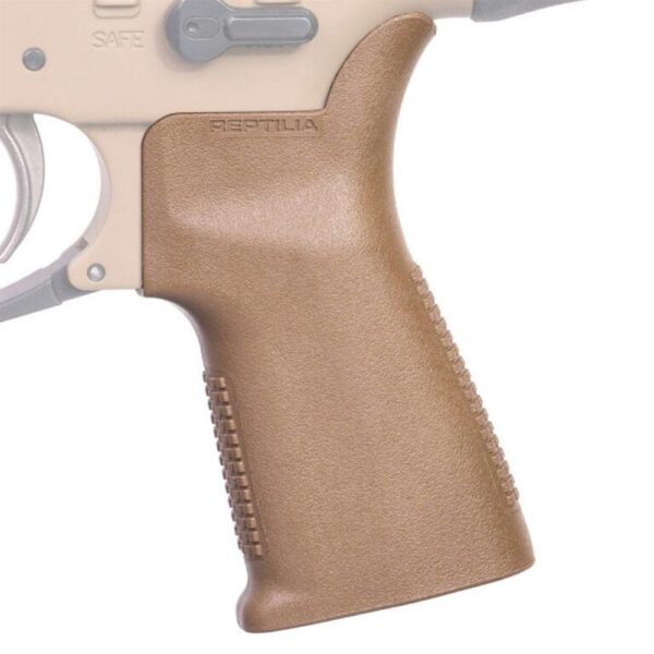 Reptilia CQG AR-15 Pistol Grip Black FDE - Precision Shot Firearms