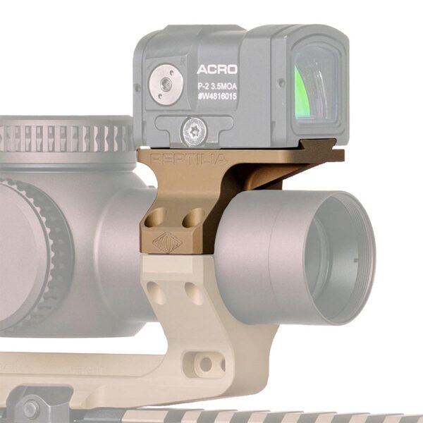 Reptilia ROF-90 Red Dot Mount for Aimpoint Acro P1/P2 and Steiner MPS 34mm FDE - Precision Shot Firearms