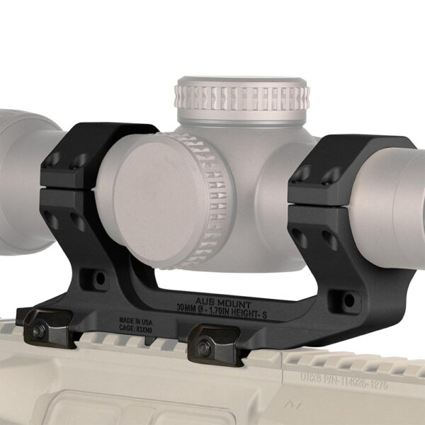 Reptilia AUS Mount 30mm 1.7" Black - Precision Shot Firearms
