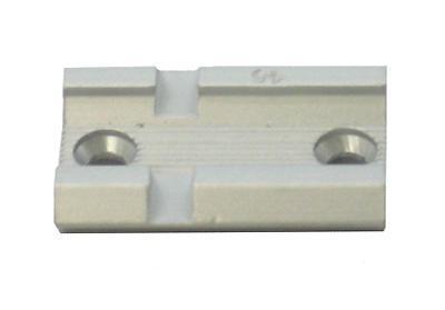 Weaver Standard Top Mount Aluminum Scope Base - Silver - #46S - Winchester & More - Precision Shot Firearms